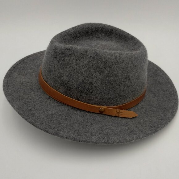 Frye Other - Frye Felt Panama Wool Fedora Hat Size M/L